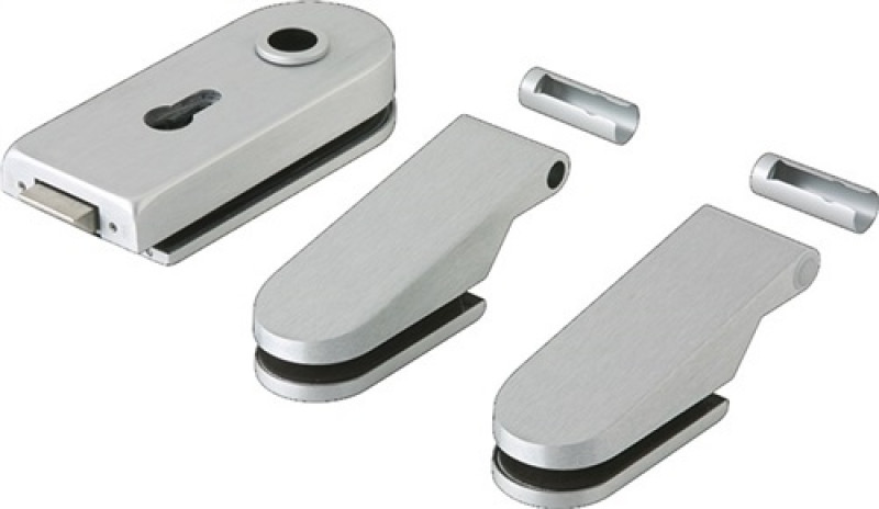 Glastürbeschlag STUDIO Rondo LM Dark Niro PZ DIN L/R Glastürbeschlag STUDIO Rondo LM Dark Niro PZ DIN L/R