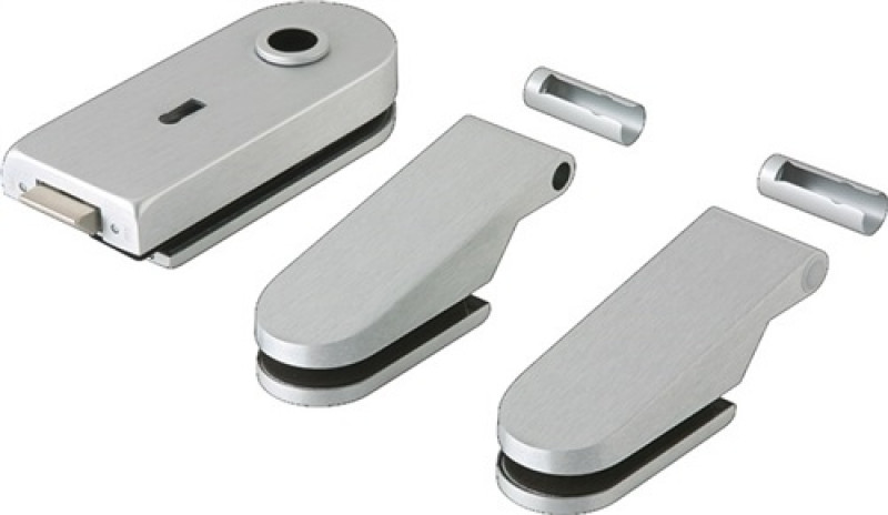 Glastürbeschlag STUDIO Rondo LM Dark Niro BB DIN L/R Glastürbeschlag STUDIO Rondo LM Dark Niro BB DIN L/R