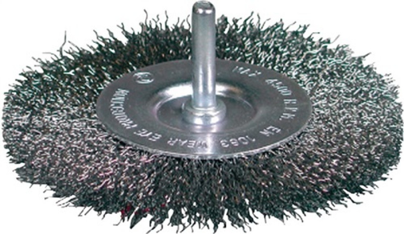 Rundbürste D.75mm 6mm Drahtstärke 0,3mm VA-Draht 10mm 4500min-¹ OSBORN Rundbürste D.75mm 6mm Drahtstärke 0,3mm VA-Draht 10mm 4500min-¹ OSBORN