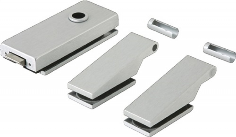 Glastürbeschlag STUDIO Classic LM Dark Niro UV DIN L/R Glastürbeschlag STUDIO Classic LM Dark Niro UV DIN L/R