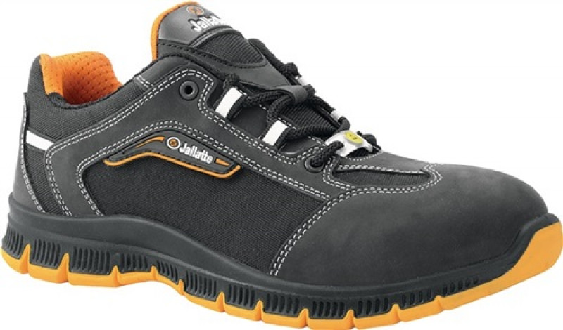 Sicherheitsschuh Jalcross Gr.46 schwarz/orange Pull-Up Leder/Nylon S3 SRC ESD Sicherheitsschuh Jalcross Gr.46 schwarz/orange Pull-Up Leder/Nylon S3 SRC ESD