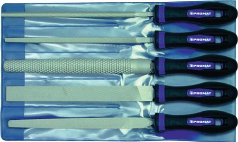 Feilensatz L.250mm Hieb 2 2K-Ergo PROMAT Feilensatz L.250mm Hieb 2 2K-Ergo PROMAT