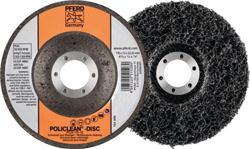 Grobreinigungsscheibe POLICLEAN D.115x13mm PFERD Grobreinigungsscheibe POLICLEAN D.115x13mm PFERD