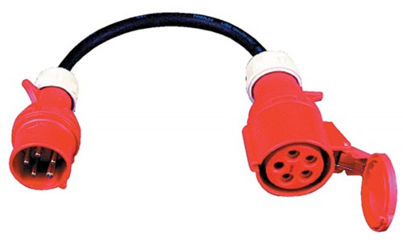 CEE-Adapterleitung CEE-Stecker 16 A/5-polig/400 V/6 h IP44 JÄGER DIREKT