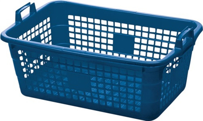 Korb L800xB535xH300mm 85 lPE blau LOCKWEILER Korb L800xB535xH300mm 85 lPE blau LOCKWEILER