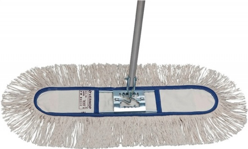 Feuchtwischmopp Mopp,Hal.u.Alustiel Baumwollmischung B600xL1400mm VERMOP Feuchtwischmopp Mopp,Hal.u.Alustiel Baumwollmischung B600xL1400mm VERMOP