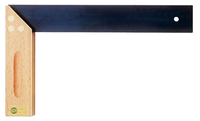 Tischlerwinkel L.300mm Buche/Ms. m.Gehrung ECE Tischlerwinkel L.300mm Buche/Ms. m.Gehrung ECE