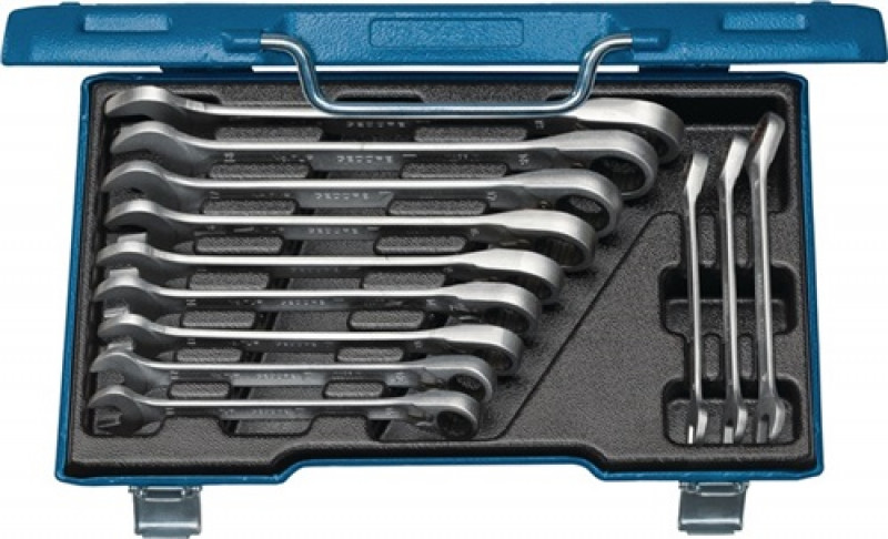 Knarrenringmaulschlüsselsatz 7 UR-012 12tlg. SW8-19mm CV. Stahlkassette GEDORE Knarrenringmaulschlüsselsatz 7 UR-012 12tlg. SW8-19mm CV. Stahlkassette GEDORE