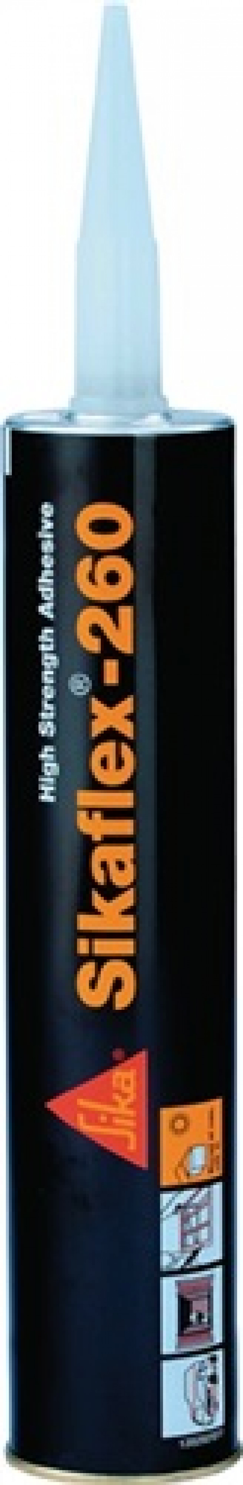 Konstruktionsklebstoff Sikaflex®-260 N schwarz 300 ml