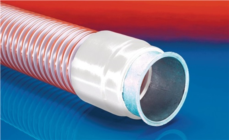 Bördelrohr CONNECT 243 FOOD f.Innen-D.120mm f.Schlauch 350,351 ,355,533,341,345 Bördelrohr CONNECT 243 FOOD f.Innen-D.120mm f.Schlauch 350,351 ,355,533,341,345