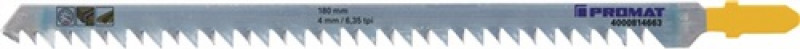 Stichsägeblatt L.155mm Bi Zahnt.4mm f.Laminat/Parkett PROMAT 5St./VE Stichsägeblatt L.155mm Bi Zahnt.4mm f.Laminat/Parkett PROMAT 5St./VE