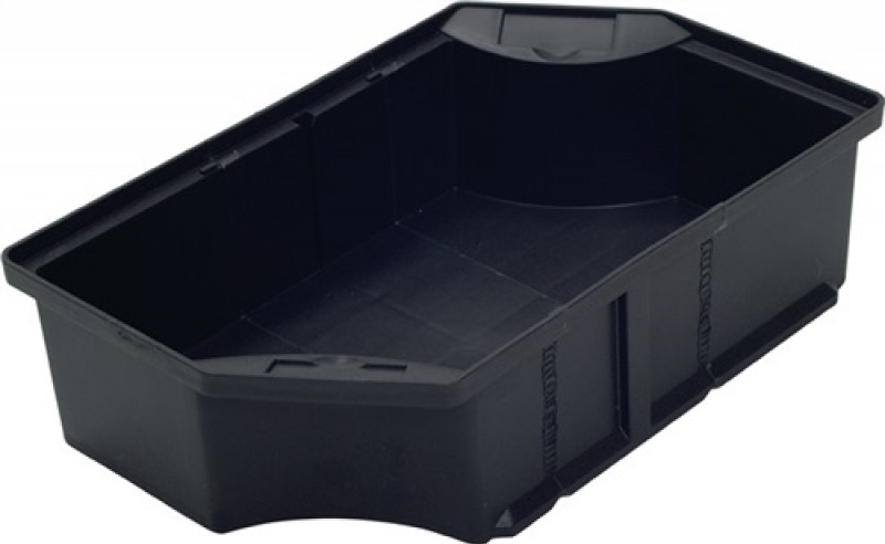 Einsatzkasten 273x173x80mm anthrazit PP f.600x400mm LA-KA-PE Einsatzkasten 273x173x80mm anthrazit PP f.600x400mm LA-KA-PE