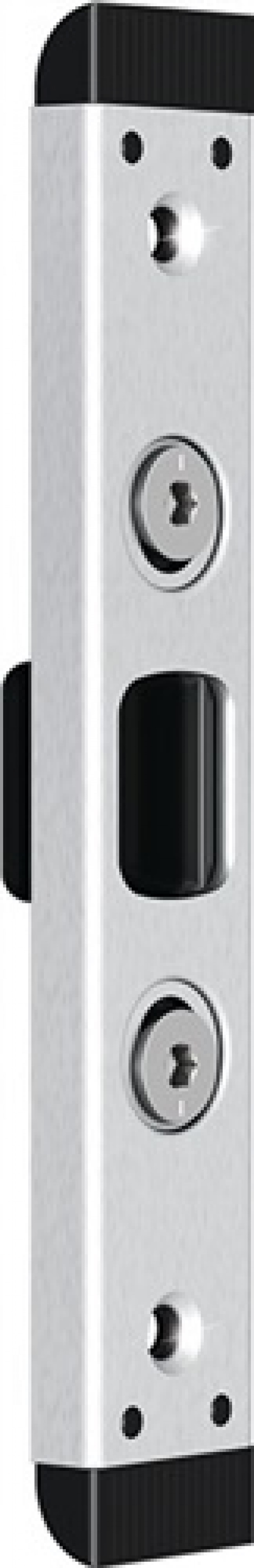 Schließteil 59076 Bolzenr.U-Stulp 24x8mm L/R silberf. Schließteil 59076 Bolzenr.U-Stulp 24x8mm L/R silberf.