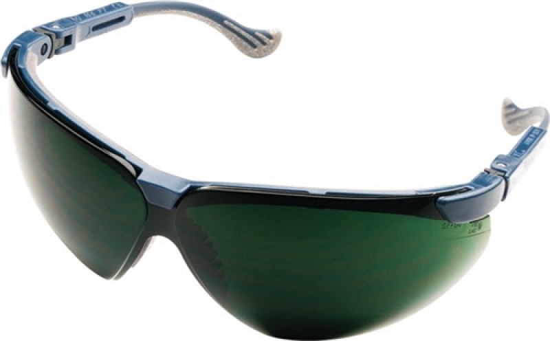Schweißerbrille XC EN 166,EN 169 PC Rahmen blau, Scheibe grün IR5 HONEYWELL Schweißerbrille XC EN 166,EN 169 PC Rahmen blau, Scheibe grün IR5 HONEYWELL