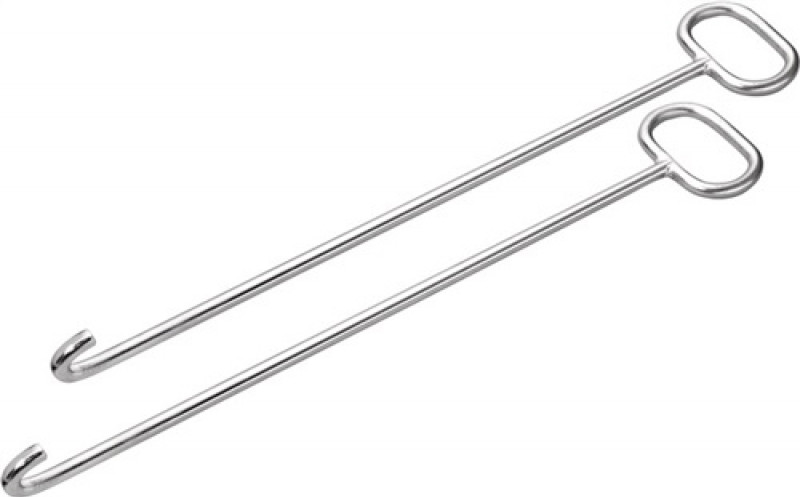 Kanaldeckelheber L.800mm m.U-Haken verz. Kanaldeckelheber L.800mm m.U-Haken verz.
