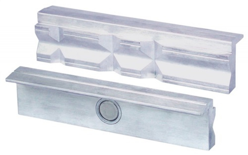 Schraubstockschutzbacken m.Prismen f.B.100mm HEUER 1Paar/VE Schraubstockschutzbacken m.Prismen f.B.100mm HEUER 1Paar/VE