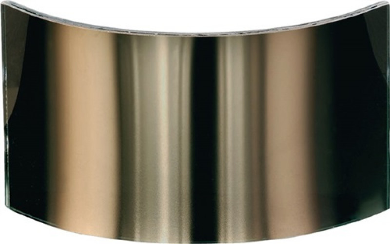 Weitwinkelscheibe goldbedampft,f. 40 00 382 040PC 100x220mm Jutec Weitwinkelscheibe goldbedampft,f. 40 00 382 040PC 100x220mm Jutec