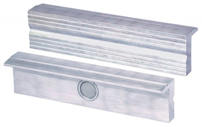 Schraubstockschutzbacken m.Rillenprofil f.B.100mm LM HEUER 1Paar/VE Schraubstockschutzbacken m.Rillenprofil f.B.100mm LM HEUER 1Paar/VE