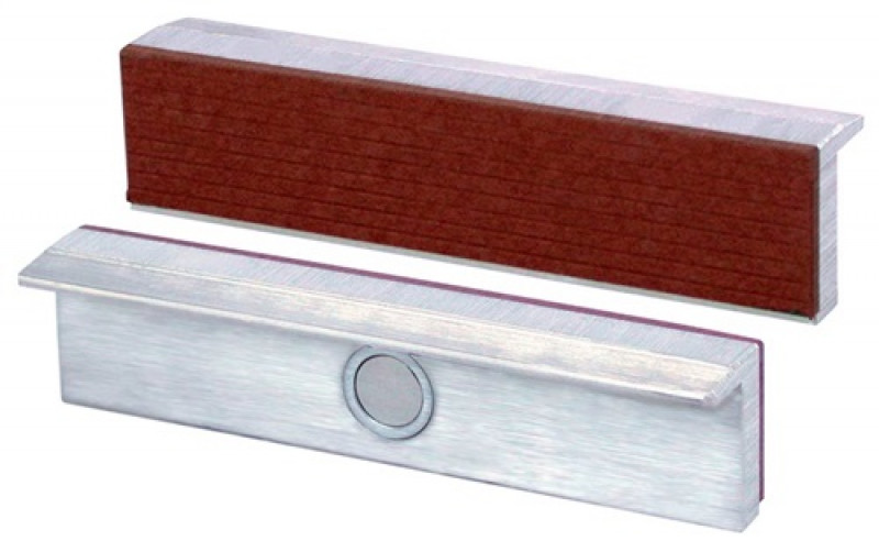 Schraubstockschutzbacken f.Backen-B.150mm LM Fiberbelag Magnet-Halterung Heuer Schraubstockschutzbacken f.Backen-B.150mm LM Fiberbelag Magnet-Halterung Heuer