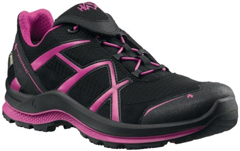 Damenschuh BE Adventure 2.0 Ws low Gr.5 (38) schwarz/magenta metallfrei,Gore-Tex Damenschuh BE Adventure 2.0 Ws low Gr.5 (38) schwarz/magenta metallfrei,Gore-Tex