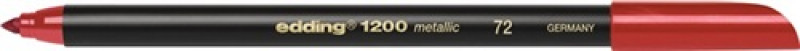 Fasermaler 1200 colourpen metallic rot metallic Strich-B.1-3mm Rundspitze Fasermaler 1200 colourpen metallic rot metallic Strich-B.1-3mm Rundspitze