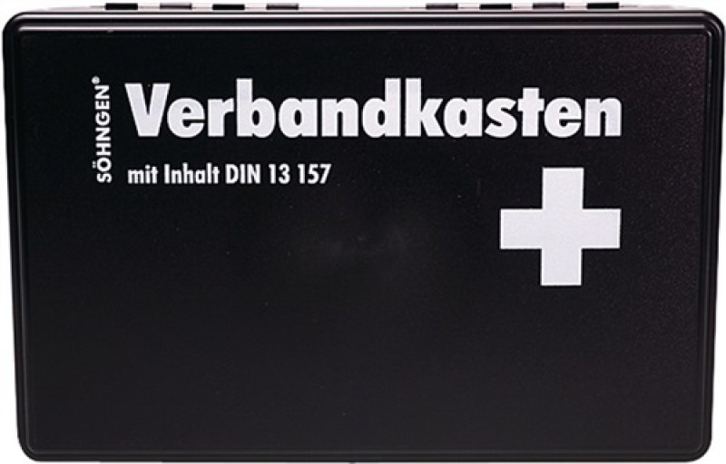 Betriebsverbandkasten kl. KIEL B260xH160xT80ca.mm schwarz SÖHNGEN Betriebsverbandkasten kl. KIEL B260xH160xT80ca.mm schwarz SÖHNGEN