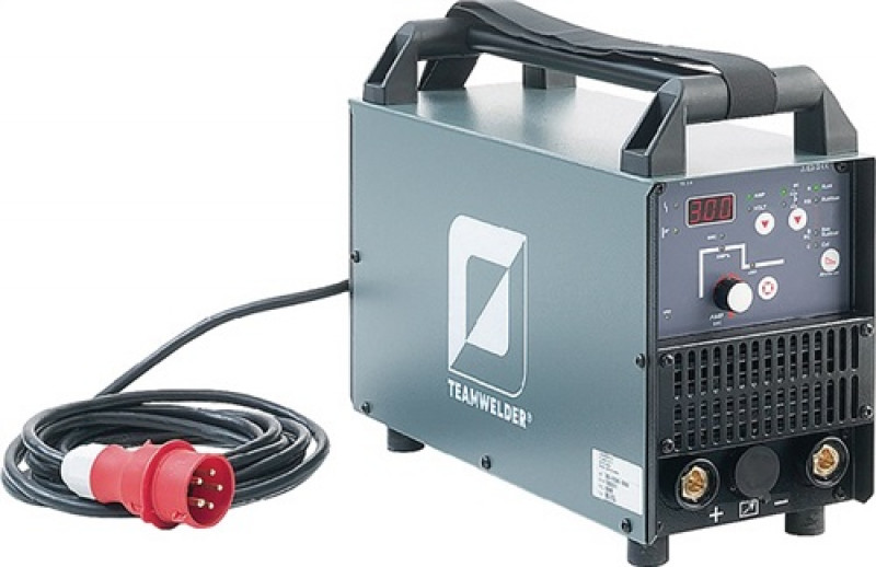 Elektrodenschweißgerät MMA 300 cel Set m.Zub.10-300 A TEAMWELDER Elektrodenschweißgerät MMA 300 cel Set m.Zub.10-300 A TEAMWELDER