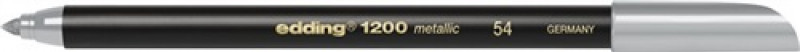 Fasermaler 1200 colourpen metallic silber metallic Strich-B.1-3mm Rundspitze Fasermaler 1200 colourpen metallic silber metallic Strich-B.1-3mm Rundspitze