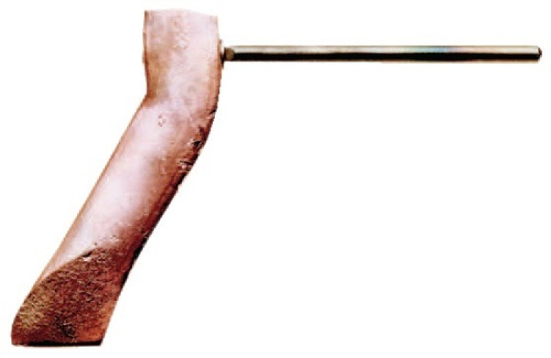 Kupferstück Hammerform,ov.gekr.350g SIEVERT Kupferstück Hammerform,ov.gekr.350g SIEVERT