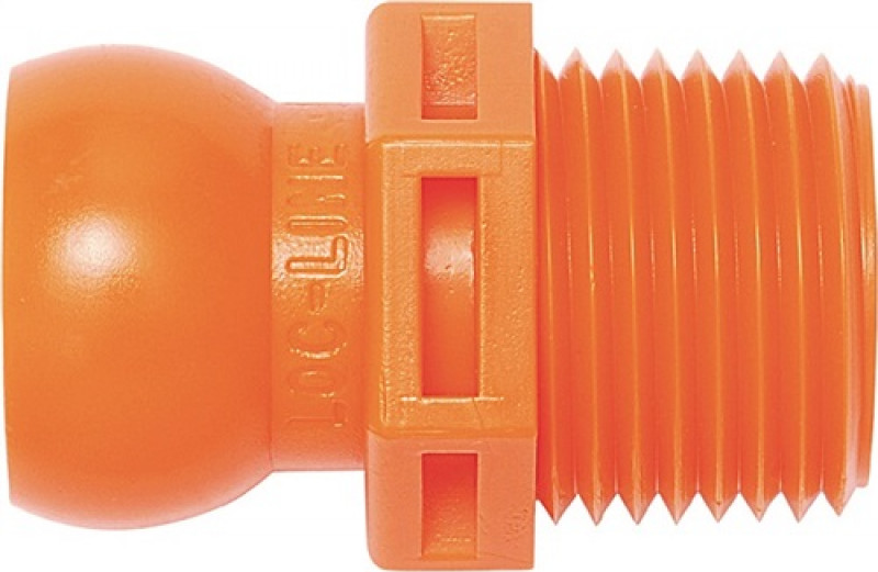 Gewindenippel Gr. 1/2 Zoll R 1/2 Btl. m. 4 St. Loc-Line Gewindenippel Gr. 1/2 Zoll R 1/2 Btl. m. 4 St. Loc-Line