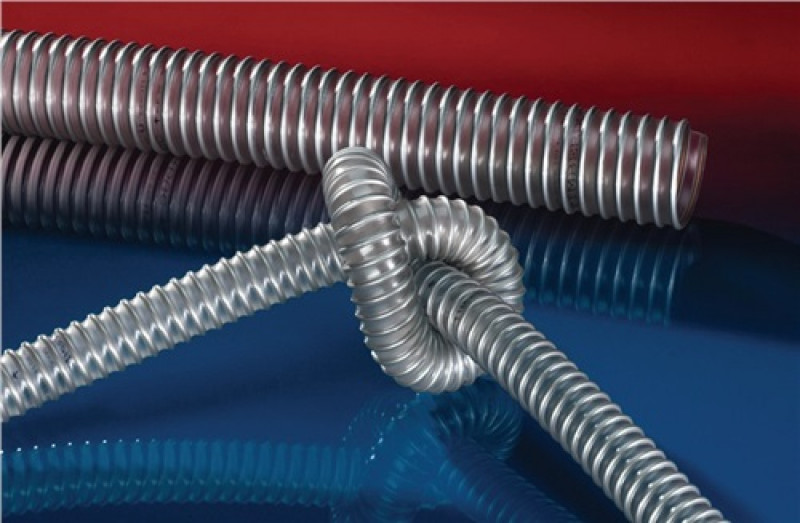 Absaug- u.Förderschlauch TIMBERDUC® PUR 533 SE AS I-D.140mm A-D.149mm L.10m Rl.