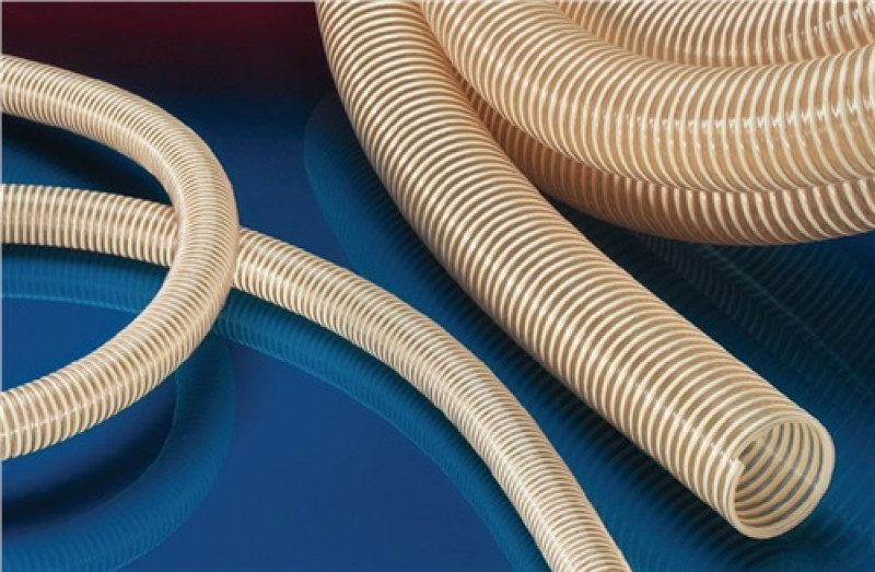 Absaug- u.Förderschlauch NORPLAST® PUR-CU 386 AS I-D.80mm A-D.90mm L.30m Rl.