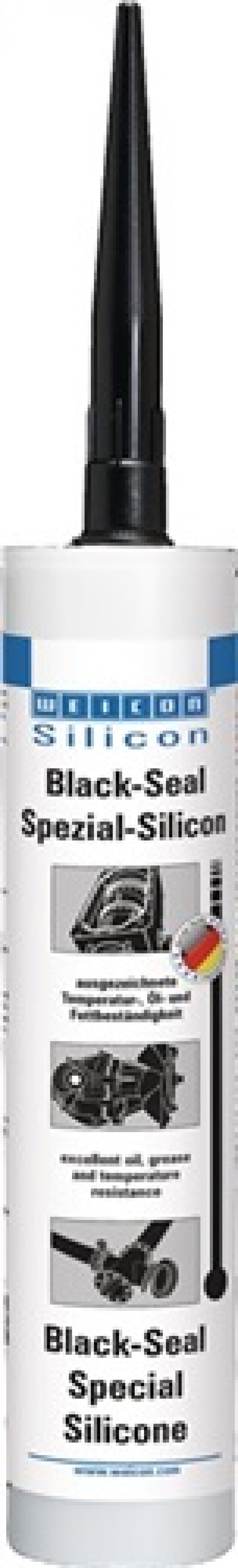 Spezialsilikon Black-Seal schwarz 310 ml Kartusche WEICON
