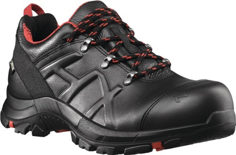 Sicherheitsschuh BE Safety 54 low Gr.6 (39) schwarz/rot Leder Sicherheitsschuh BE Safety 54 low Gr.6 (39) schwarz/rot Leder