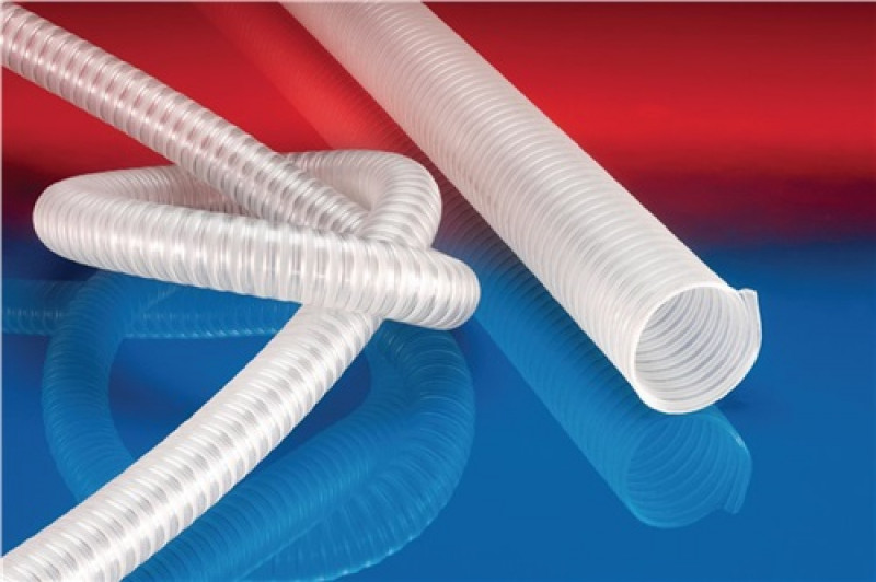 Saug- u.Förderschl.(FDA) BARDUC® PUR-INOX 382 FOOD-AS ID100mm AD110mm L.10m Saug- u.Förderschl.(FDA) BARDUC® PUR-INOX 382 FOOD-AS ID100mm AD110mm L.10m