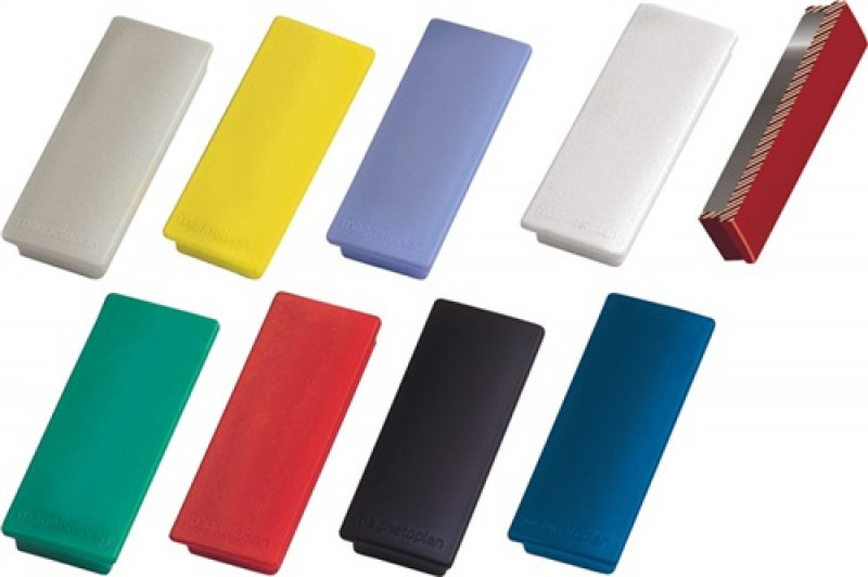 Magnet Block B55xT22xS8mm dunkelblau MAGNETOPLAN Magnet Block B55xT22xS8mm dunkelblau MAGNETOPLAN