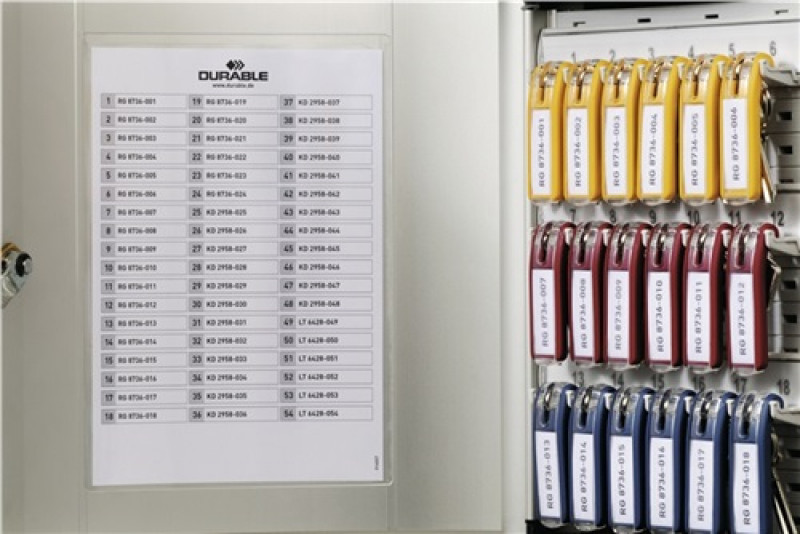 Schlüsselschrank Key-Box H280xB302xT118mm 1-türig Zylinderschl.Anz.Hak.36 Schlüsselschrank Key-Box H280xB302xT118mm 1-türig Zylinderschl.Anz.Hak.36