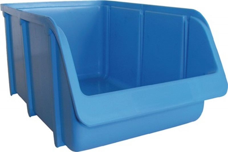 Sichtlagerkasten L335/295xB205xH155mm PP blau stapelbar HÜNERSDORFF Sichtlagerkasten L335/295xB205xH155mm PP blau stapelbar HÜNERSDORFF