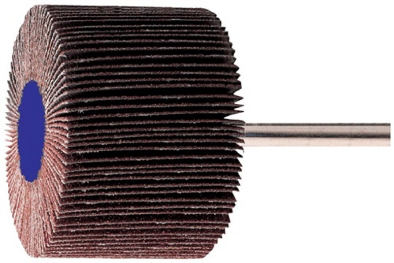 Fächerschleifer D.20xH10mm K.60 Korund Schaft-D.6mm PROMAT Fächerschleifer D.20xH10mm K.60 Korund Schaft-D.6mm PROMAT