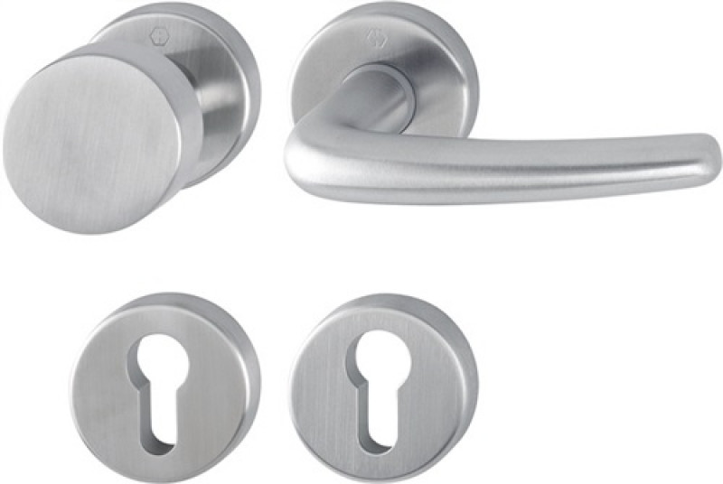 Rosettengrt.Den.E58/42KV/42KVS/1310Z VA F69 rd.PZ DIN L/R fl.D/K HOPPE