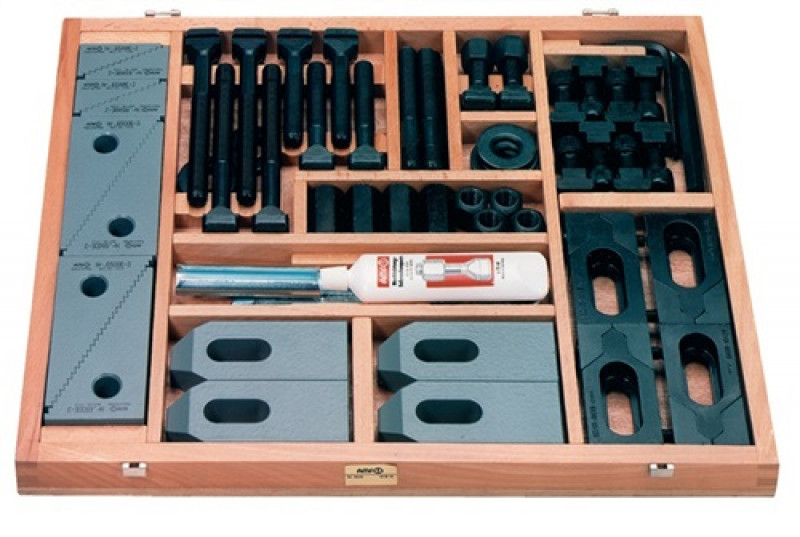 Spannwerkzeugsortiment Nr.6530 M16 x 18mm 49tlg.AMF Spannwerkzeugsortiment Nr.6530 M16 x 18mm 49tlg.AMF