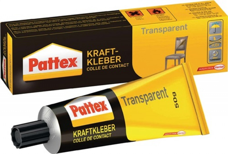 Kraftkleber transp.-40GradC b.+70GradC 50g Tube PATTEX
