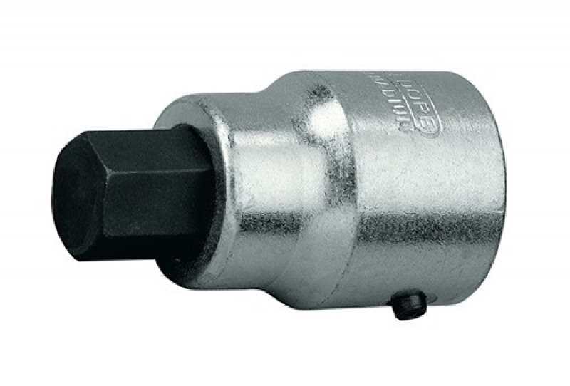 Steckschlüsseleinsatz IN 21 1 Zoll Innen-6-kant SW 22mm L.90mm GEDORE