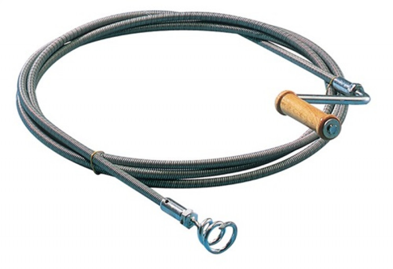 Rohrreinigungswelle D.12mm L.10m Krallen-D.50mm m.Stahlkupplung Rohrreinigungswelle D.12mm L.10m Krallen-D.50mm m.Stahlkupplung