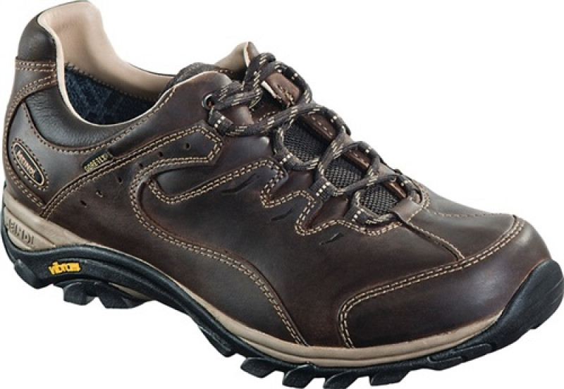 Trekkingsschuh Caracas GTX® Gr.45 – 10,5 dunkelbraun Leder Gore-Tex® Futter Trekkingsschuh Caracas GTX® Gr.45 – 10,5 dunkelbraun Leder Gore-Tex® Futter