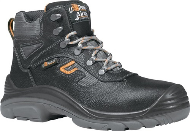 Sicherheitsstiefel Premiere Gr. 44 schwarz Leder/Cordura S3 SRC EN20345