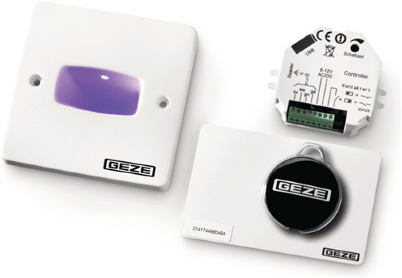 Zutrittskontrollsystem SecuLogic GCER 100 silber IP66 RFID-Reader Auf-/Unterputz Zutrittskontrollsystem SecuLogic GCER 100 silber IP66 RFID-Reader Auf-/Unterputz