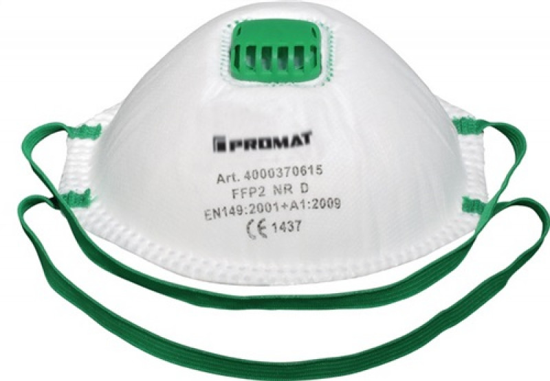 Atemschutzmaske Sky EN 149:2001+A1:2009 FFP2 NR 10St./KT PROMAT Atemschutzmaske Sky EN 149:2001+A1:2009 FFP2 NR 10St./KT PROMAT