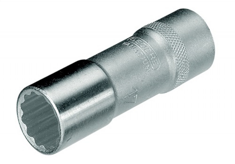 Steckschlüsseleinsatz D 19 L 1/2 Zoll 12-kant SW 24mm L.82mm GEDORE Steckschlüsseleinsatz D 19 L 1/2 Zoll 12-kant SW 24mm L.82mm GEDORE