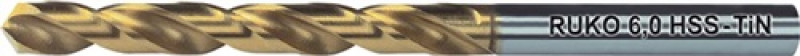 Spiralbohrer DIN 338 Typ N D.8,8mm Spiral-L.81mm HSS TiN RUKO Spiralbohrer DIN 338 Typ N D.8,8mm Spiral-L.81mm HSS TiN RUKO